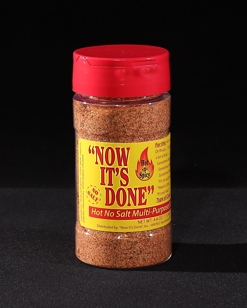 4.5 oz. No Salt Mix – Now It's Done Seasonings