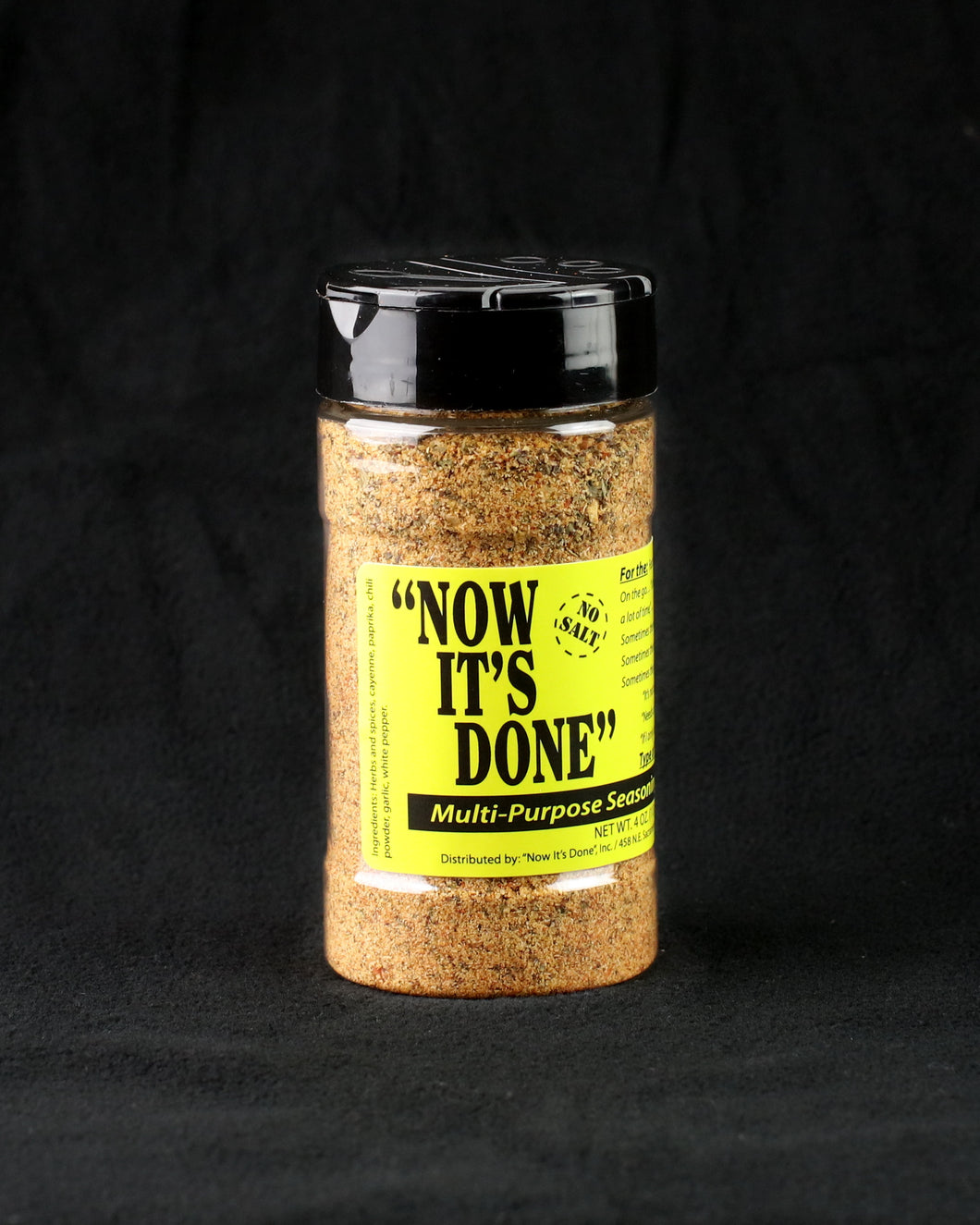 4.5 oz. No Salt Mix – Now It's Done Seasonings